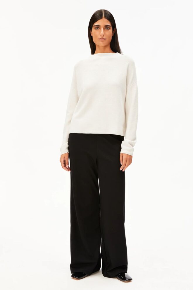 PULLOVER 30005155 MERINAA LINKS 1609 OATMILK