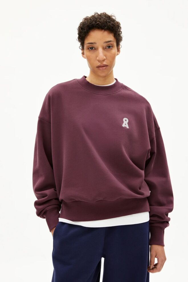 SWEATER 30007476 ICONIC A ALIZAA 3320 DARK