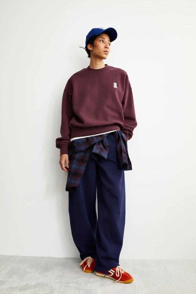SWEATER 30007476 ICONIC A ALIZAA 3320 DARK