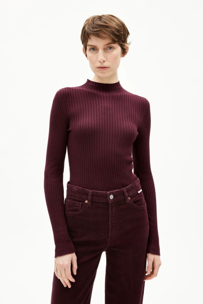 PULLOVER 10253015 ALAANIA 3320 DARK CRANBERR