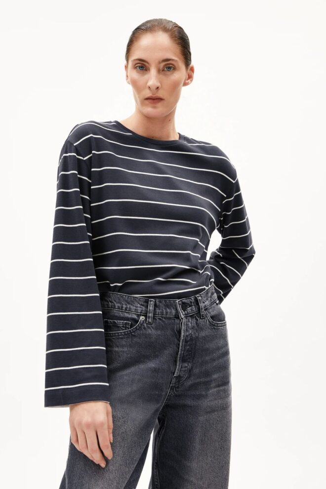 SHIRT 30006635 MARYNAA FINE 3280 DARK STE