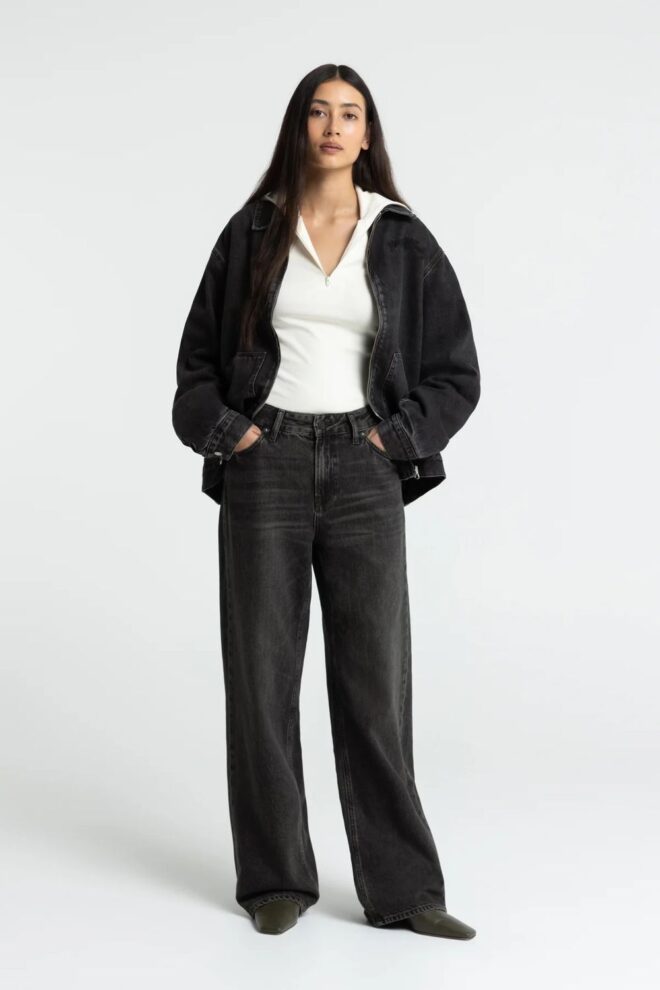 JEANS K250701901 JOAN VILMA BROWN BLACK