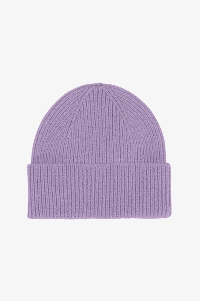 MÜTZE MERINO WOOL BEANIE PURPLE HAZE