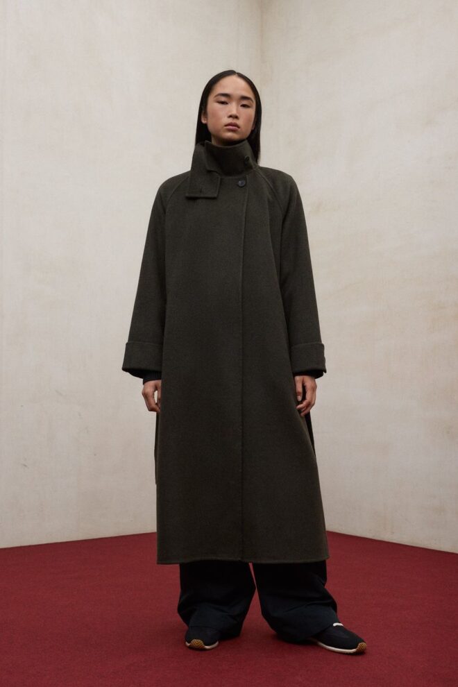 MANTEL LORAALF JACKET VINTAGE GREEN