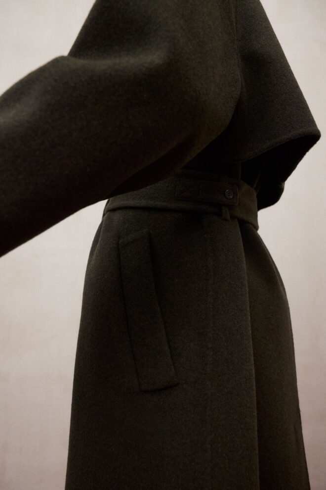 MANTEL LORAALF JACKET VINTAGE GREEN