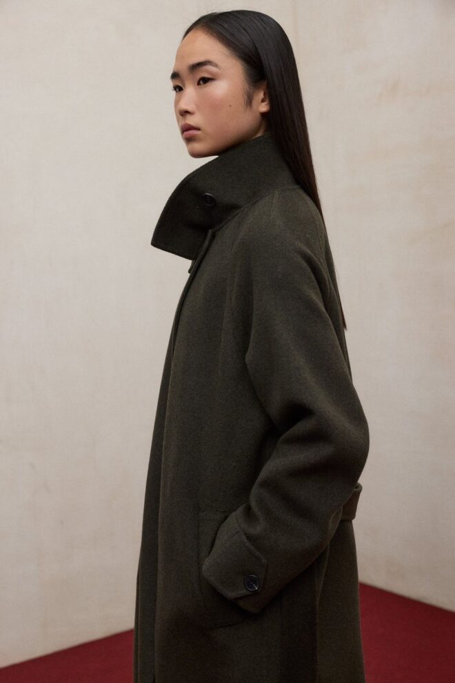MANTEL LORAALF JACKET VINTAGE GREEN