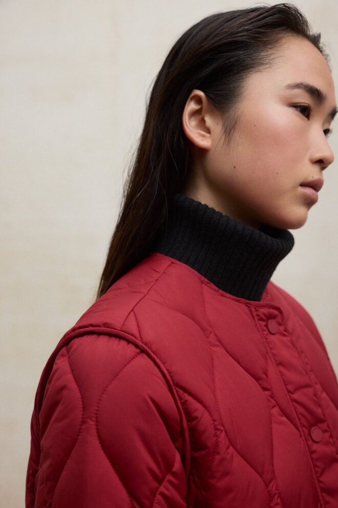 JACKE MUSA ONION JACKET CRIMSON