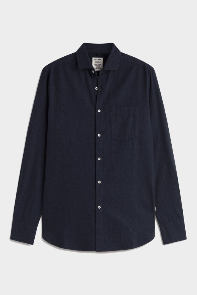 HEMD FELIPEALF NAVY MELANGE