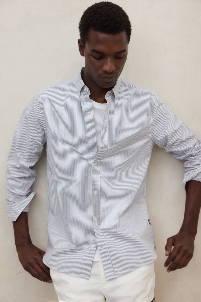 HEMD ANTONIOALF WHITE NAVY