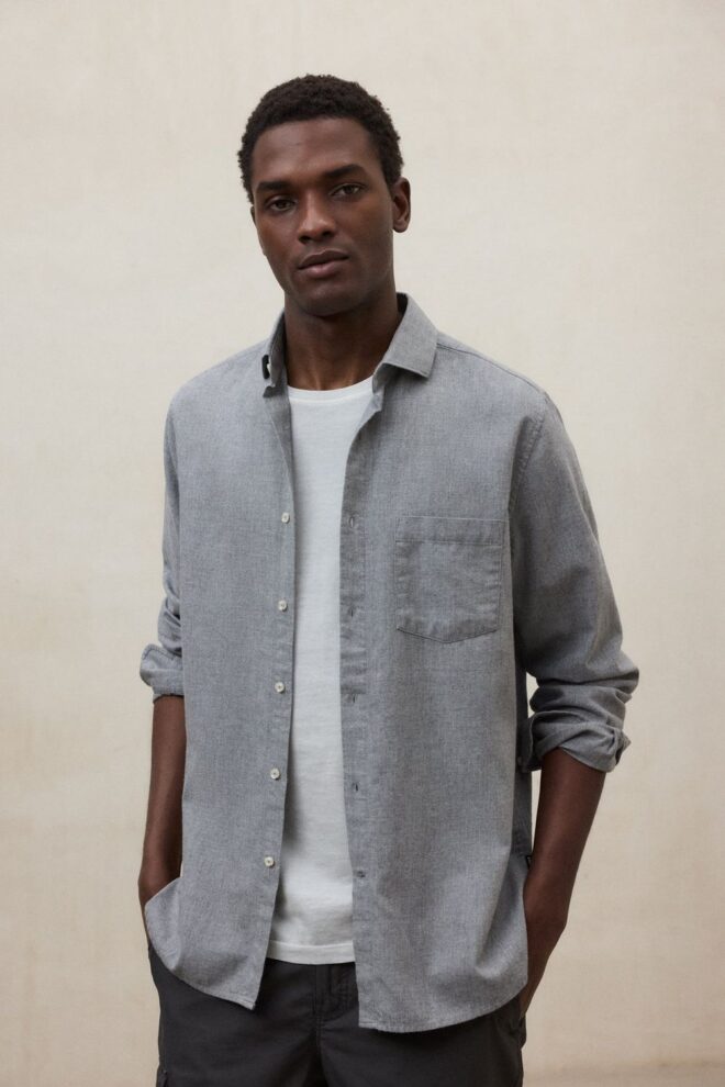HEMD FELIPEALF LIGHT GREY