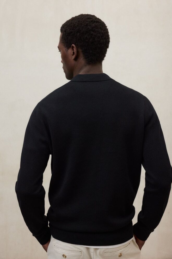 PULLOVER MOPANEALF KNIT BLACK
