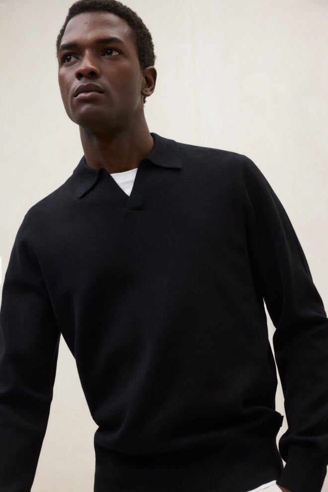 PULLOVER MOPANEALF KNIT BLACK