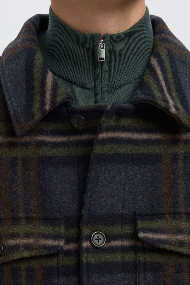 JACKE 16097636 SLHMITCH SKY CAPTAIN CHECK
