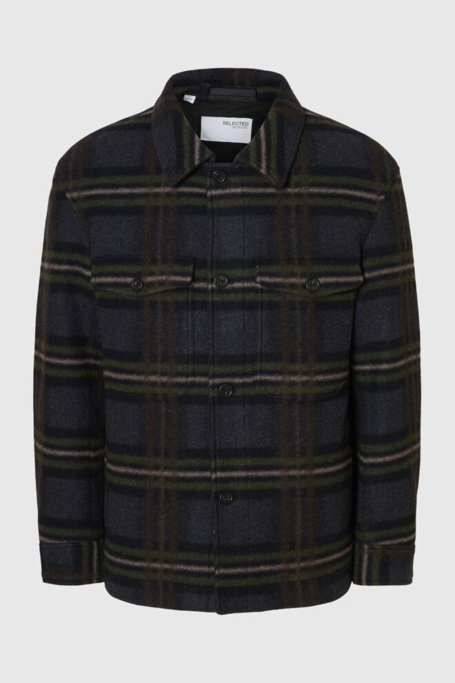 JACKE 16097636 SLHMITCH SKY CAPTAIN CHECK