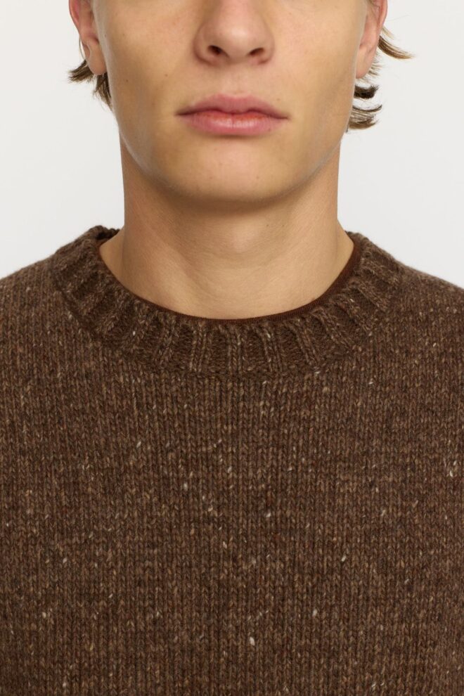 PULLOVER 6538 BROWN