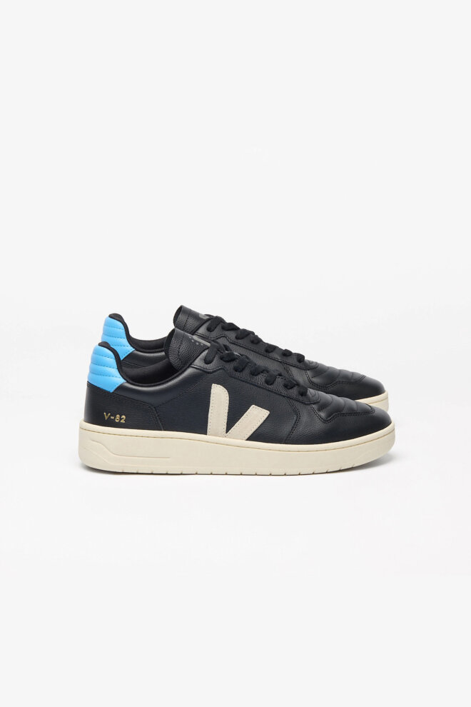 SNEAKER V-82 BLACK_PIERRE_AQUA