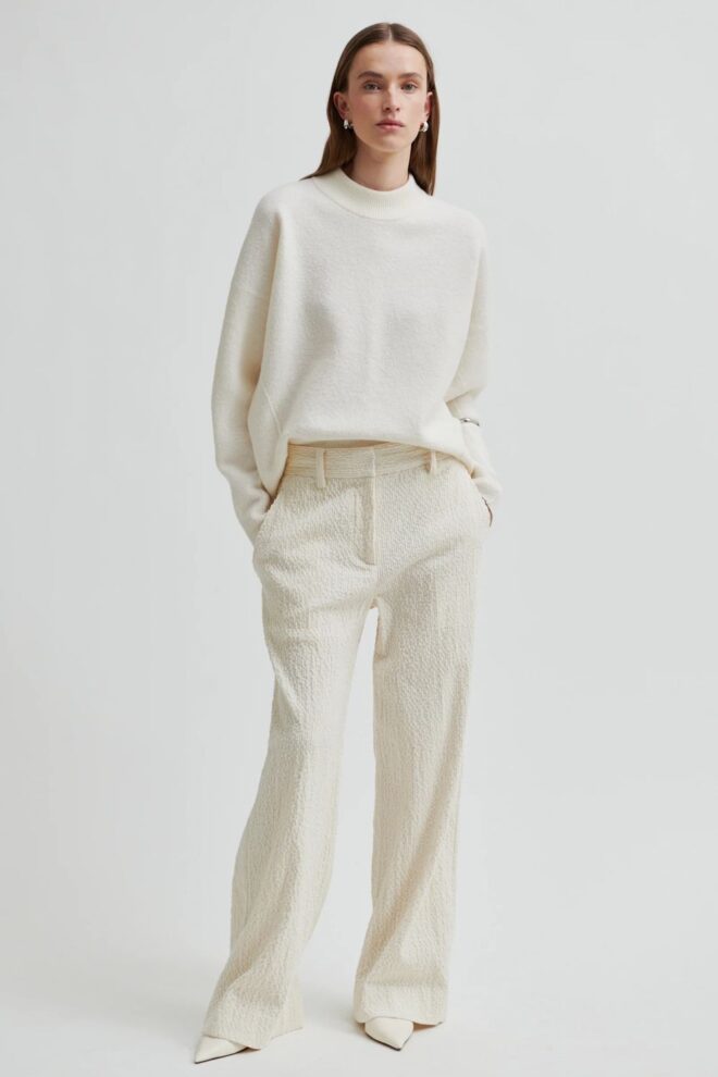 HOSE CORDY TROUSERS TOFU