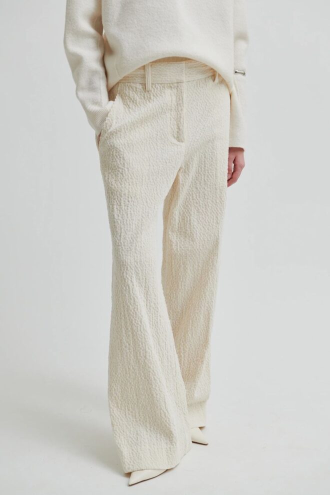 HOSE CORDY TROUSERS TOFU