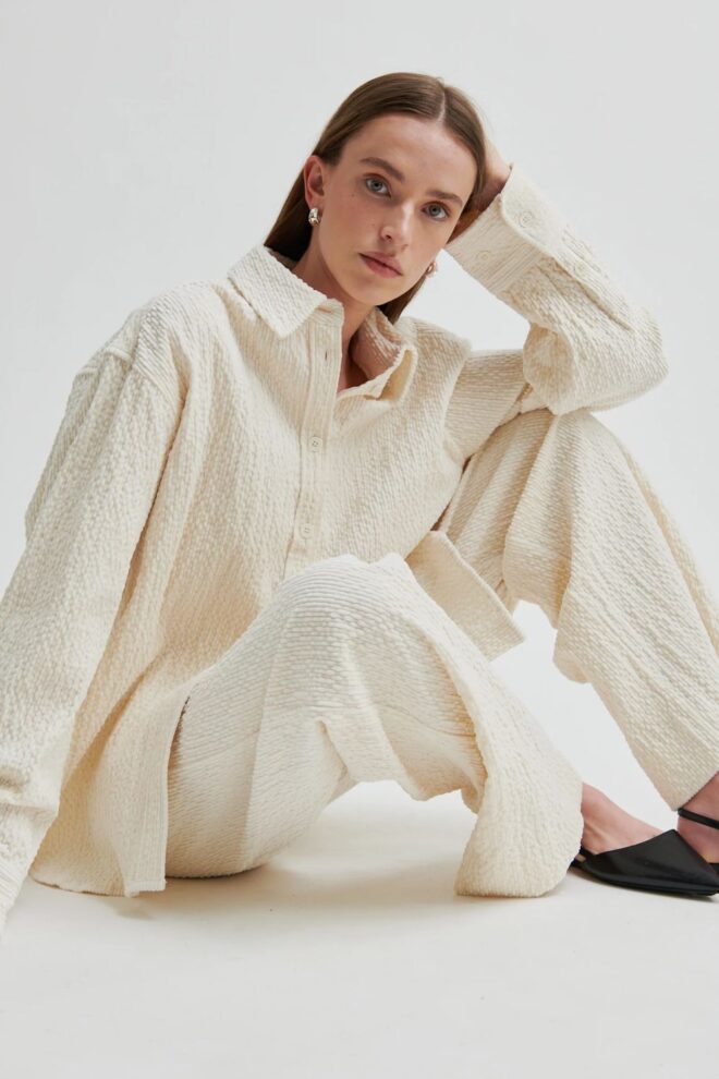 HOSE CORDY TROUSERS TOFU