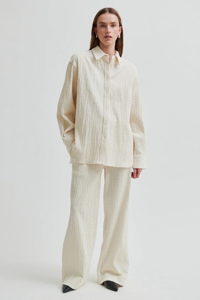 BLUSE CORDY SHIRT TOFU