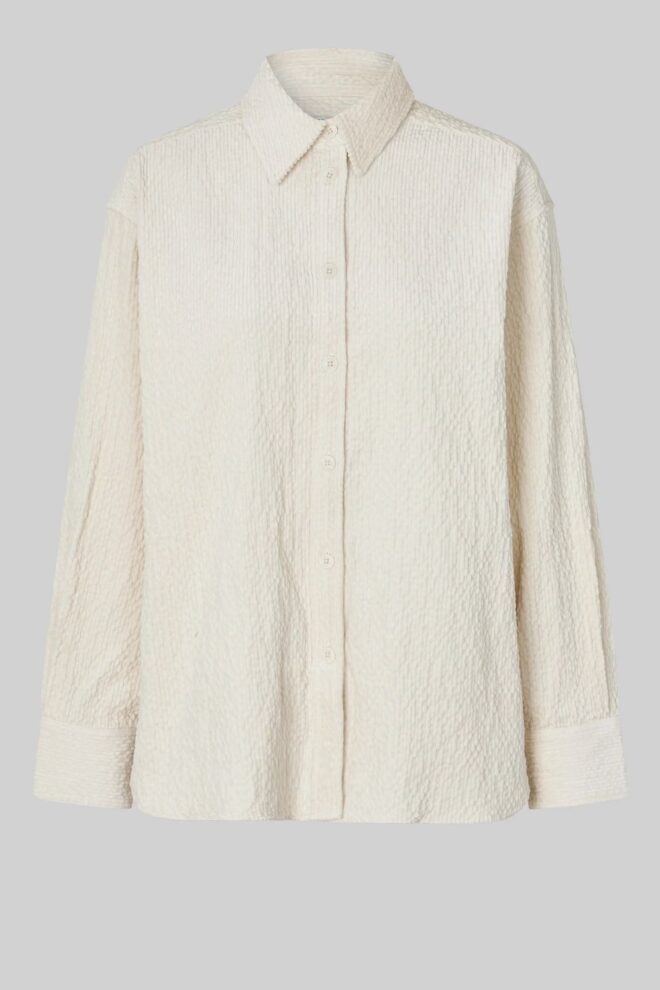 BLUSE CORDY SHIRT TOFU