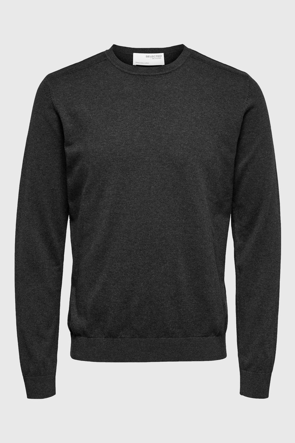 16074682 SLHBERG CREW NECK ANTHRA5.png