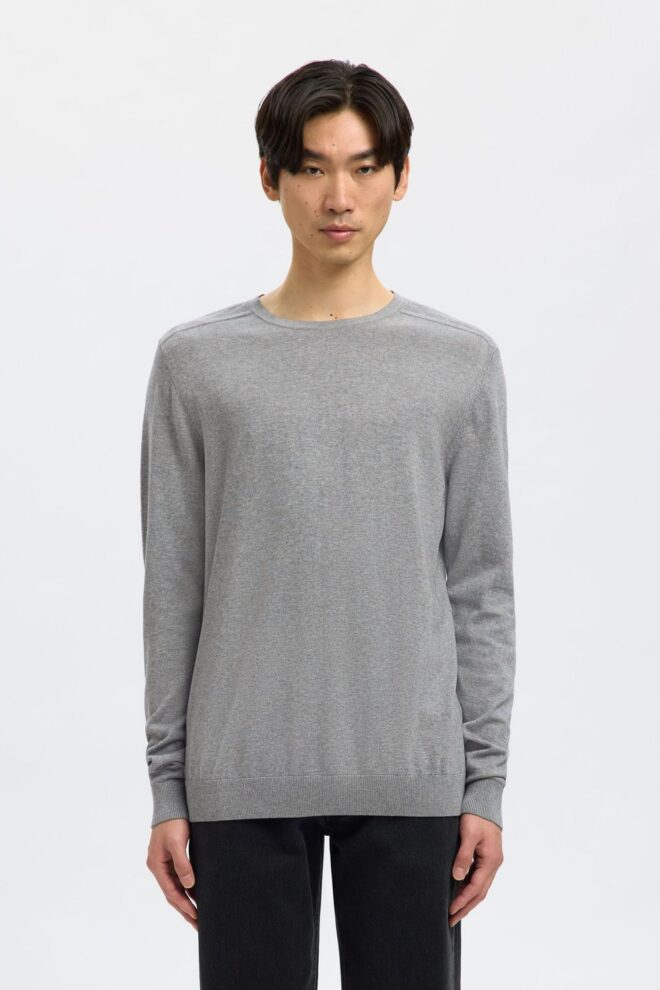 PULLOVER 16074682 SLHBERG CREW NECK MEDIUM