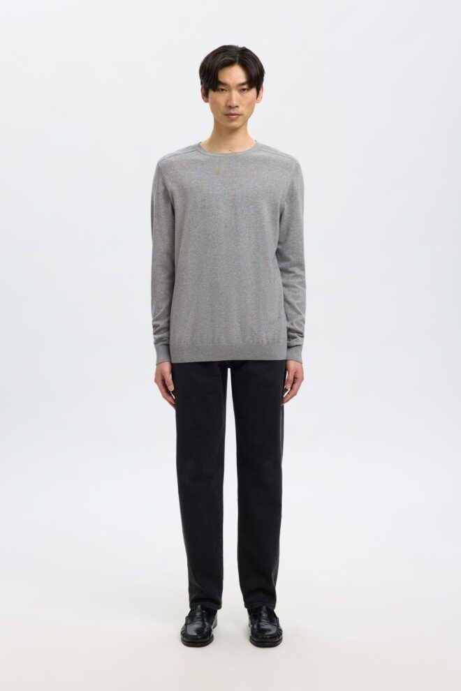 PULLOVER 16074682 SLHBERG CREW NECK MEDIUM