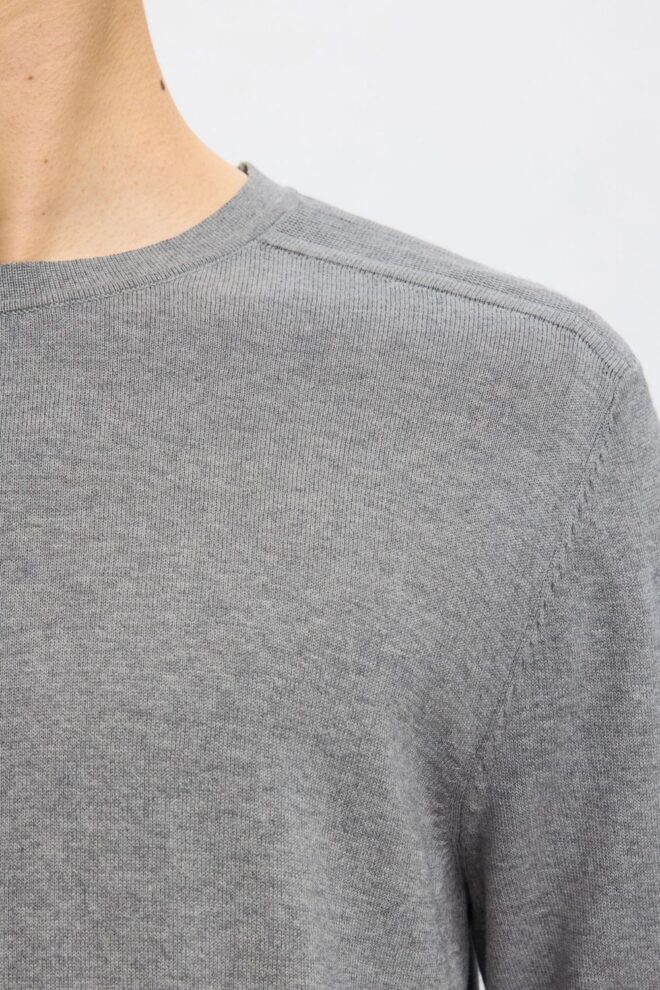 PULLOVER 16074682 SLHBERG CREW NECK MEDIUM