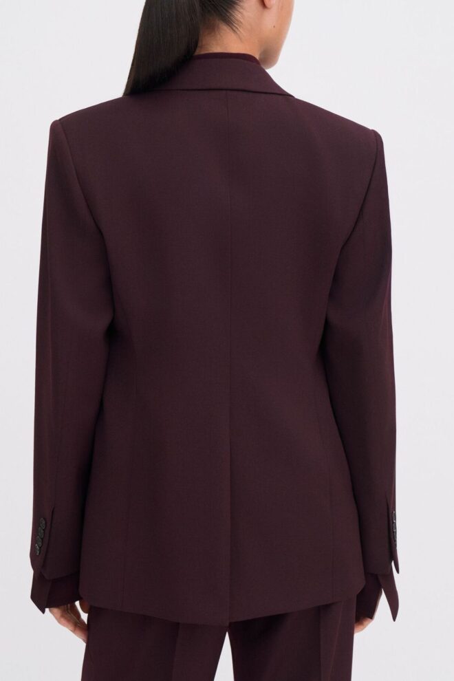 BLAZER 31825 DELILAH BLAZER DARK BURGUNDY