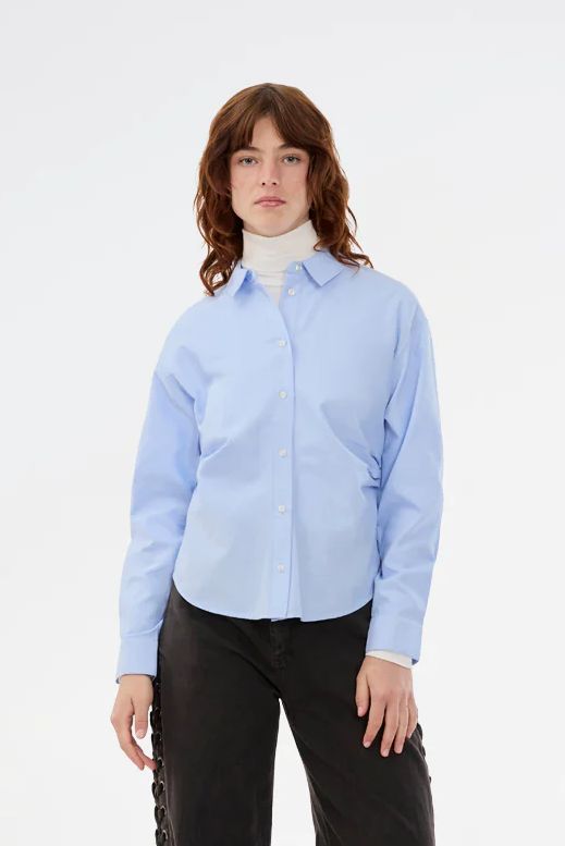 BLUSE SIOBANMD SHIRT CASHMERE BLUE
