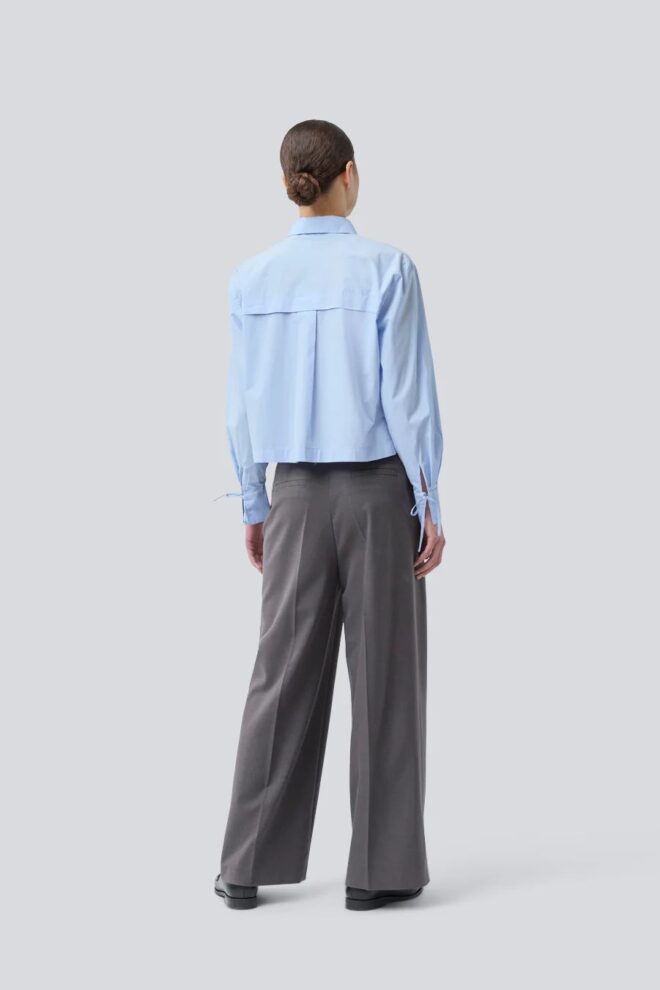 BLUSE POEMYMD SHIRT BLUE BELL