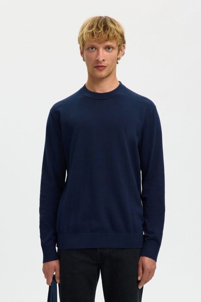 PULLOVER SLHTORINO NAVY