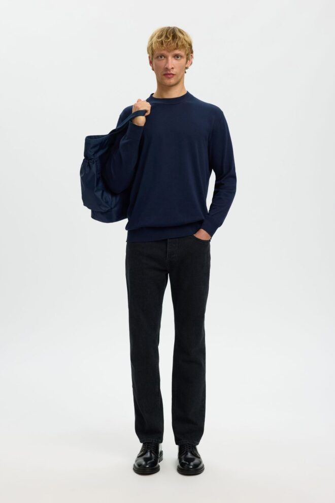 PULLOVER SLHTORINO NAVY