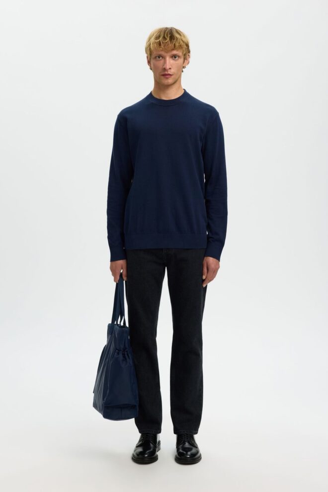 PULLOVER SLHTORINO NAVY