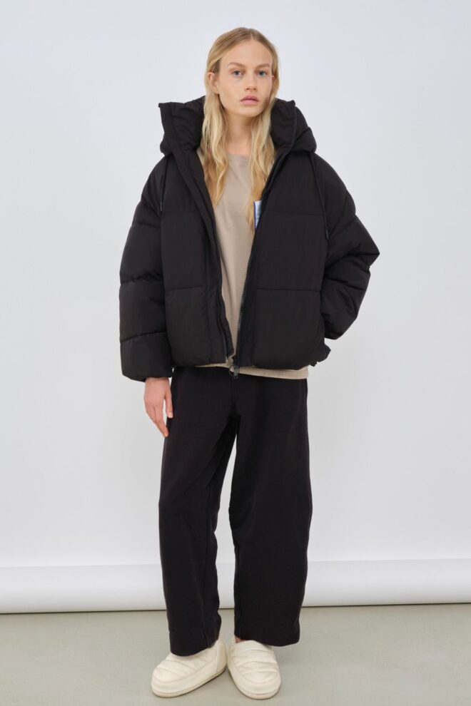 JACKE ZONZA PUFFER JACKET BLACK