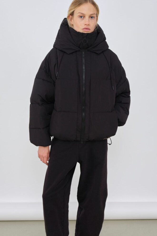 JACKE ZONZA PUFFER JACKET BLACK