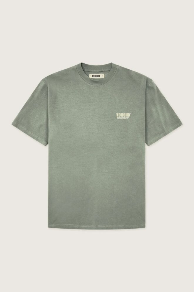 SHIRT WBBAINE SOYA TEE GREY-GREEN