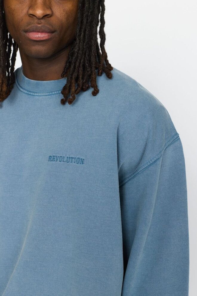 SWEATSHIRT 2796 REV DARKBLUE