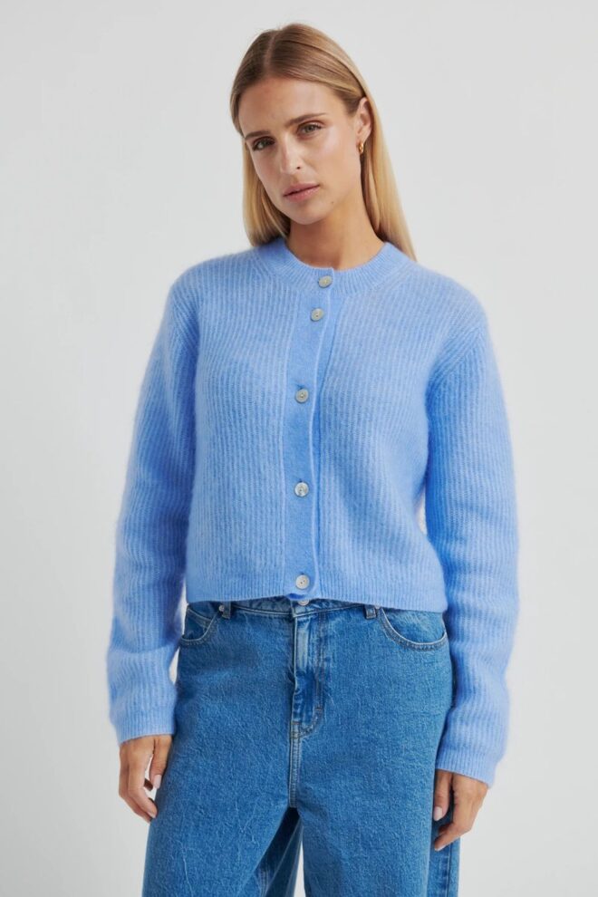 WESTEÂ ANDREA KNIT RIB FROZEN FJORD