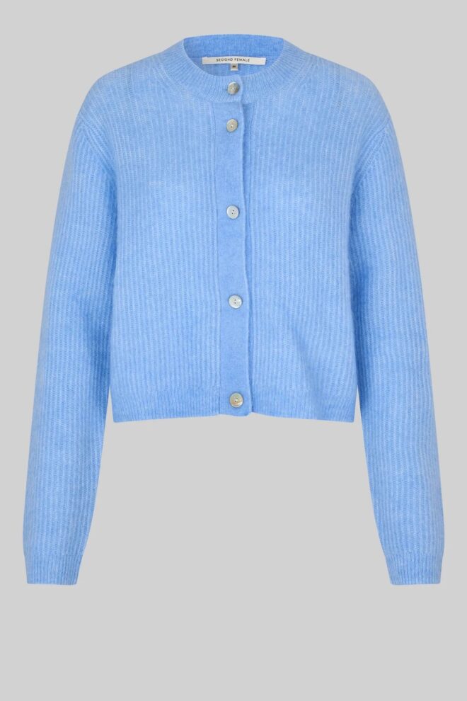 WESTEÂ ANDREA KNIT RIB FROZEN FJORD