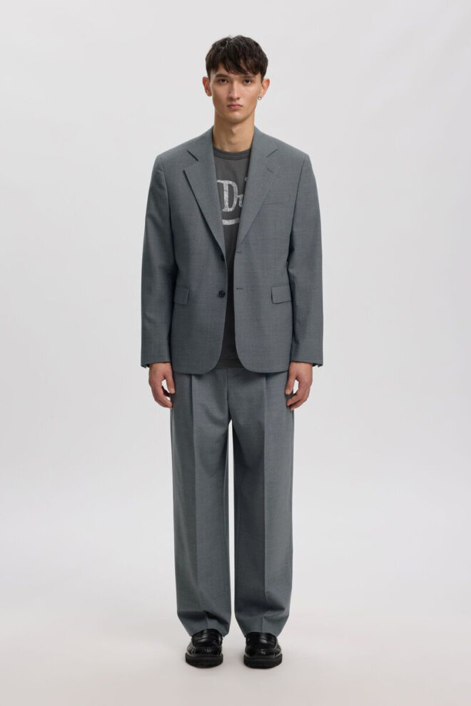 SAKKO 1610025 ANRTOKI BLAZER LIGHT GREY