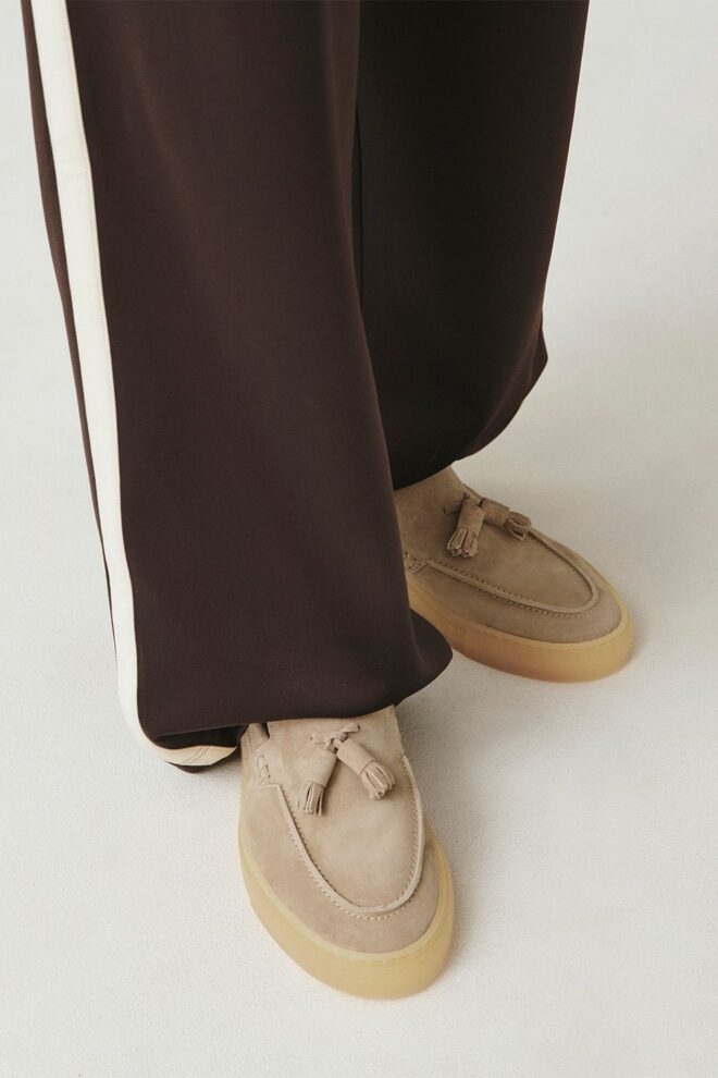SCHUHE CPH164 SUEDE SAND/CREAM