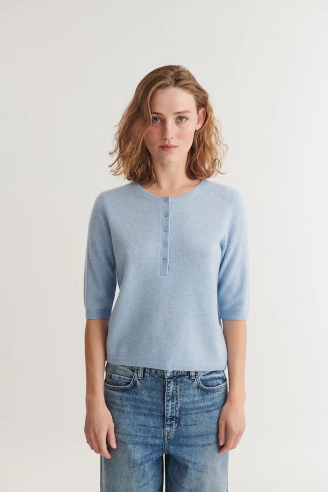 PULLOVER SELEM TEE LIGHT BLUE