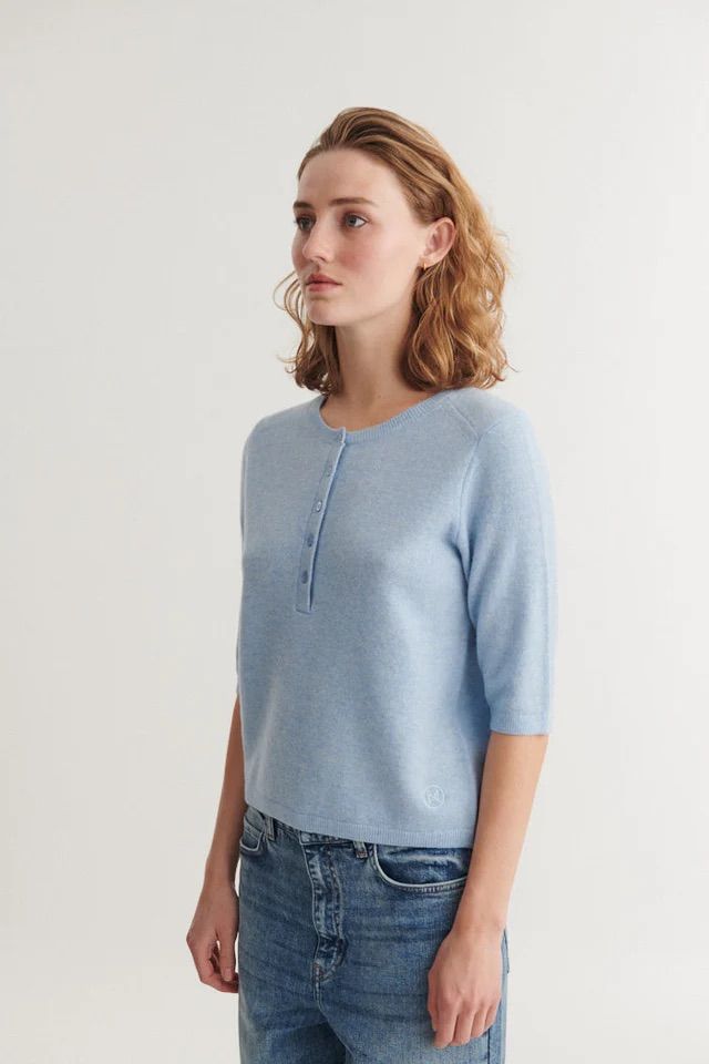 PULLOVER SELEM TEE LIGHT BLUE