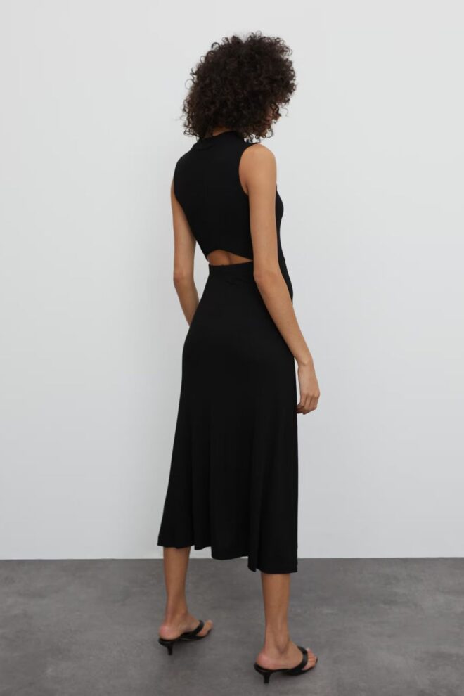 KLEID TALIA DRESS BLACK