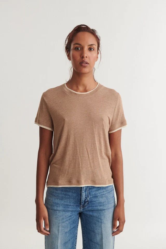 SHIRT ASHLY DOUBLE TEE PORTOBELLA