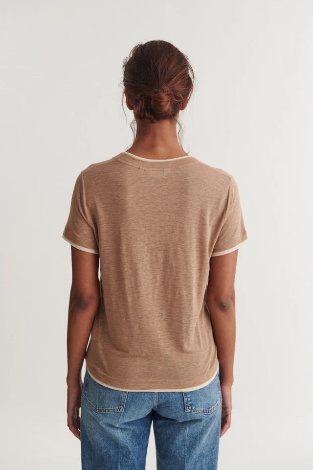 SHIRT ASHLY DOUBLE TEE PORTOBELLA