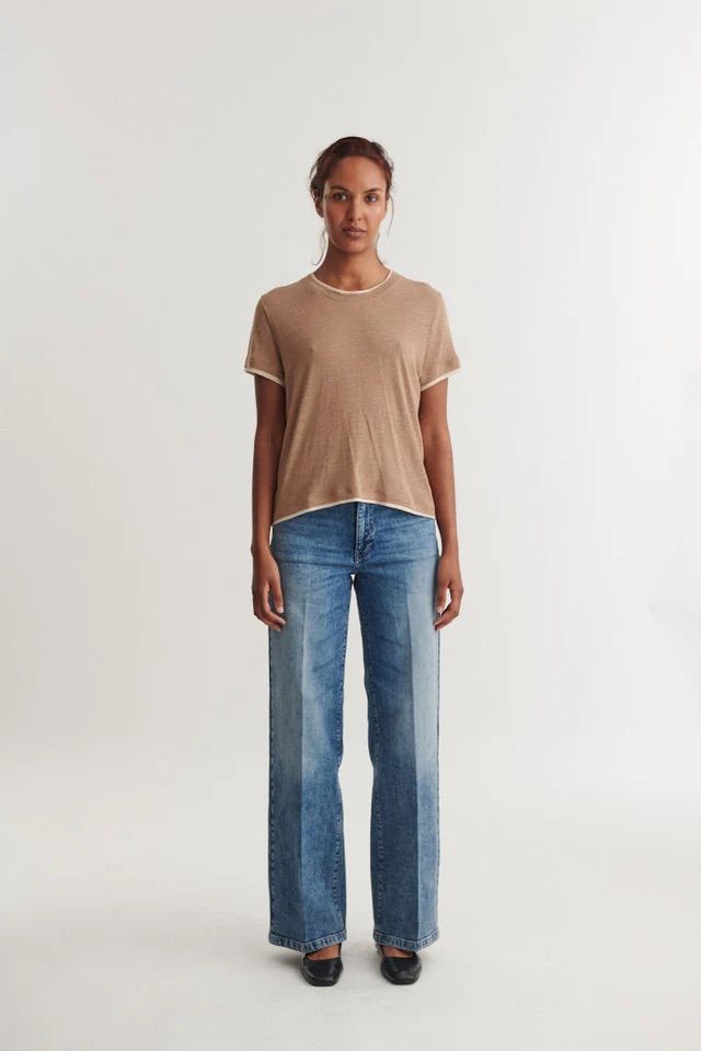 SHIRT ASHLY DOUBLE TEE PORTOBELLA