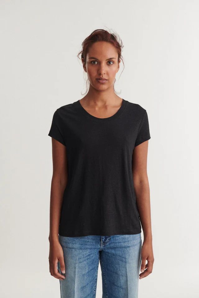 SHIRT ASHLY SS TEE BLACK